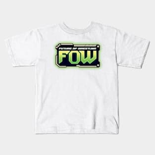 Future Of Wrestling Logo Kids T-Shirt